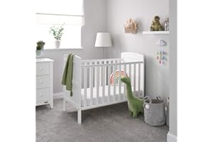 Obaby Grace Mini Cot Bed, White