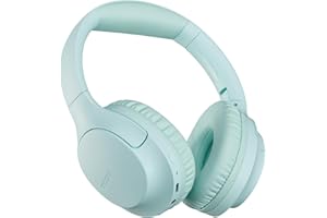 TOZO HA1 Słuchawki Bluetooth 5.4, ENC, redukcja szumów, z mikrofonem, bezprzewodowy, składany, z odtwarzaniem 70H, basem stereo, trybami EQ za pomocą przycisku i aplikacji, do podróży, domu, Zielony