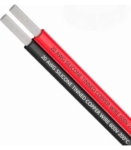 PATIKIL 16.4 Feet 14AWG Electronic Wire, Insulated High Temperature...