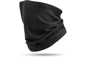 HASAGEI Szalik męski i damski, polarowy, wiatroszczelny, ogrzewacz karku, do biegania, jazdy na nartach, jazdy na rowerze, snowboardu, wspinaczki, jazdy na motocyklu, do aktywności na świeżym