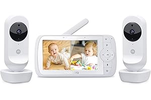 Motorola Nursery 501278604541 Elektroniczna Niania, Biały, 2 Obrazy