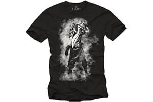 MAKAYA Camisetas Frikis Hombre - Fantasy T-Shirt Videojuegos