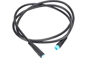 KEENSO Cable de extensión, Conector Impermeable, 34, 3 Pulgadas, Adaptador 4 Pines, para Bicicletas Eléctricas, para Viajes y Commuting