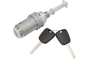 KASturrboo Cilindro per serratura della portiera anteriore sinistro e 2 chiavi, per C2 C3 2002-2023 9170T9