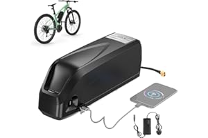 Varstrom G80 48V 20Ah Ebike Battery (Sam*/sungCell) High-Capacity Lithium Downtube Battery with Charger & USB Port for 250W 500W 750W 1000W 1500W 2000W Bafang Electric Bike Conversion Kit