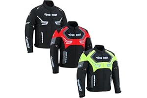 PROFIRST Motorcycle Jacket men Waterproof Motorbike Jacket Quilted Lining Cordura Fabric Breathable Riding Protective Jacket CE Armours