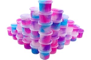 Anfylife 30 Packs Kirin Galaxy Slime Cups mit magischen Farbwechsel｜Sensorische Spielzeuge für Stress Relief｜Non-Sticky & Non-Toxic,Geburtstag Halloween Weihnachten Geschenke,Klassenzimmer Belohnung