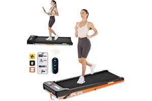 TODO Walking Pad, bieżnia do domu z nachyleniem, bieżnia, biurko 1-6 km/h, bieżnia elektryczna do biura z pilotem zdalnego sterowania i sterowaniem aplikacjami, silnik 2,5 HP, wyświetlacz LCD