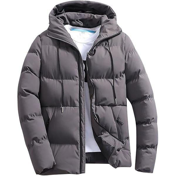 Doudoune Homme Blouson Hommes Décontractés Manteau épais