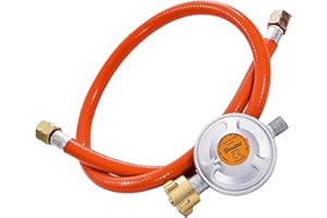 COZZE Millarco 90145 Manometer Druckregler und Schlauch, Orange