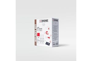 IPONE - Pack Mantenimiento Casco Moto - 1 Limpiador Casco Exterior + 1 Limpiador Casco Interior + 1 Anti-Lluvia + 1 toallita de Microfibra