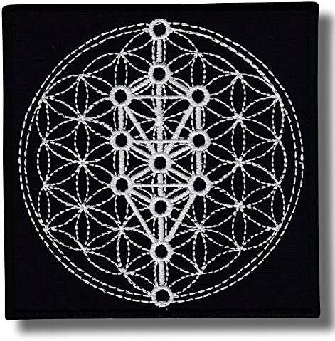 Tree of life - Iron/Sew on patch, 10 X 10 cm