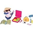 Li’l Woodzeez – Travel Playset – Toy Pig – Small Playset with Figurine – Playset with Accessories – 3 Years + – Travel Set