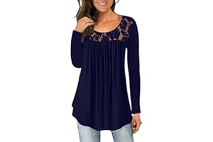 Magritta Womens Blouse Summer Short Sleeve Shirt Crew Neck Casual T-Shirt Tunic Tops