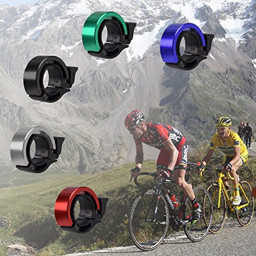 Das neue Invisible Fahrradklingel – fengniao Aluminium Fahrrad Bike Bell Ring Horn Zubehör (6 Farben) Classic Langlebig klare Laut Mountain Bike Invisibles F Bell - 5