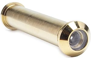 Sweet by Ultion Gold Spyholes, 60-85mm. Security Spy Hole for Front Door, Peep Holes for Doors, Door Peephole, Peep Hole, Door Spyhole, Door Viewers for Safety.