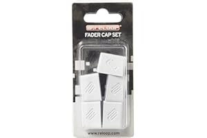 Reloop Fader Cap Set Wymienna nasadka tłumika do miksera DJ (biała)