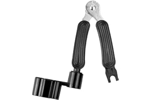 ORENGE 3 in 1 Avvolgicorde per Chitarra, Tagliacorde per Chitarra, Estrattore per Piroli Chitarra Strumento, Pinza per Corde per Chitarra, Chitarra Tagliacorde Ponte Pin Puller per Chitarra Ukulele Mandolino