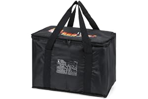 LYXMY Insulated Food Delivery Bag Extra Large Food Bag Thick Oxford Cloth Aluminum Foil Pizza Bag Meal Delivery Takeaway