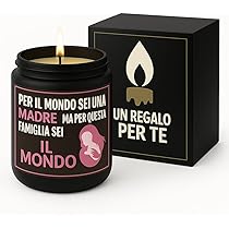 Regalo Per Mamma - Portacandele In Legno Madre E Figlia Per Compleanno O Natale - Foto 7