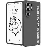URUCHI Samsung S25 Ultra ile Uyumlu Kılıf, İ&ccedil;i Kadife Kaplamalı İnce Sıvı Silikon Kapalı Kamera Tam Koruma Yumuşak Silikon Ka
