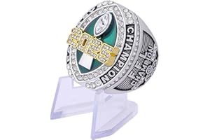 guancrown 2025 Fantasy Football Championship Ring Award Prize Trophy Sports Winner FFL Champion Ring