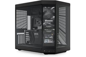 Hyte Y70 Touch Mid Tower Case Black (E-ATX/ATX/M-ATX/M-ITX)