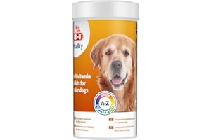 8in1 Comprimés multivitaminés Senior - complément Alimentaire pour Chiens âgés, 1 boîte (70 comprimés)