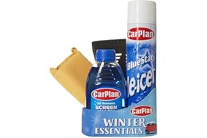 CarPlan Winter Essentials 4pc Kit - Essentials for Safe Winter Driving