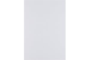 VAESSEN CREATIVE Florence Cartulina de Lino A4 Blanco - 10 Hojas de 250 g - Folios de Colores para Scrapbook, Tarjetas, Invitactiones de Boda y Manualidades