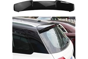 LOPLP ABS Car Rear Trunk Spoiler sul Tetto per Suzuki Vitara 2017-2020 2018 2019, Coda Posteriore Tronco Bagagliaio Coperchio Finestra Labbro Parabrezza Ala, Accessori
