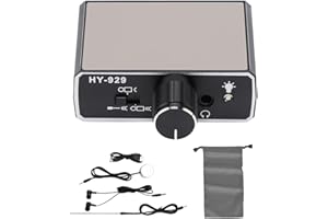 Candeon Detector De Fugas De Agua, Detector De Fugas De TuberíA De Agua, 2000x Dispositivo De Escucha De Fugas De Tuberí As De Agua Amplificador De Sonido para DeteccióN De Fugas En TuberíAs De Agua