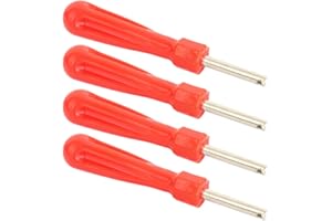 TOMALL 4pcs Single Head Tire Valve Stem Core Remover Repair Tool