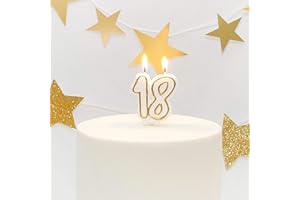 THE EXPRESSION FACTORY Expression Factory Age 18 Milestone Birthday Cake Candle