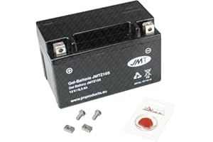 JMT Gel-Batterie für Honda CBR 1000 RR Fireblade, 2004-2007 (SC57), wartungsfrei, inkl. Pfand €7,50