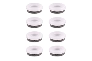 WAGNER QuickClick® Inserti di feltrini di ricambio I Set da 8 inserti di feltrini di ricambio sostituibili - feltro di lana ULTRASOFT - diametro Ø 25 mm - per base Ø 25 mm - Fatto in DE - 15829400