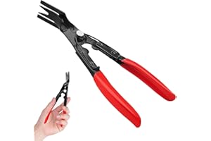 JADYON Pince à Degrafer, Pince à riveter en plastique, Porte de Voiture Automatique Clip, Pinces Universelles Outils Pour de réparation pour la garniture de porte de voiture et le Tableau de bord de panneau