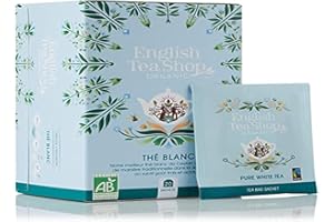 English Tea Shop Té blanco puro orgánico - 20 bolsitas de té