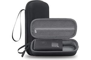 ND Fututech - Borsa rigida per Xiaomi 1S, pompa ad aria, custodia protettiva per gonfiatore automatico, scatola per Mi Pomp, 19 x 7,5 x 6 cm, colore: Nero