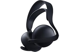 Playstation Sony, Casque-Micro sans Fil Pulse Elite 5, PC et Mac, Réduction de Bruit, 30h d’Autonomie, Couleur : Noire
