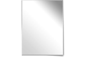 YOUR-HOMESTYLE Homestyle Frameless Facet Wall Mirror Facet Cut Frameless Made in Germany (60 x 80)