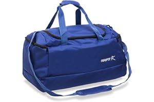PEWVON Borsone Palestra Uomo Donna M 40L e XL 50L grande in 3 colori Borsa da Viaggio Sportiva Yoga Campeggio Fitness Allenamento Piscina Calcio, Spazioso e Comodo. Tessuti Resistenti, Design Minimal Moderno