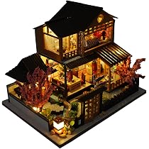 Casitas Miniatura Para Montar Casa De Muñecas Miniatura Estilo Japonés: Kit DIY Para Construir Y Decorar Modelo 3D Villa Japonesa Montar Casitas Miniatura Para Montar Casa De Muñecas Miniatura Estilo Japonés: Kit DIY Para Construir Y Decorar Modelo 3D Villa Japonesa Montar