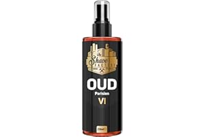 THE SHAVE FACTORY After Shave Cologne – Oud 06 Parisien 250ml – Soin Après-Rasage Élégant & Revigorant – Parfum Oud Sophistiqué – Apaise, Hydrate & Rafraîchit