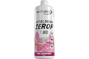 Best Body Nutrition Vital Drink, 1000 ML Flasche (Pink Grapefruit)