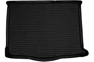 ELEMENT Tappetino Bagagliaio Premium Antiscivolo per Ford Focus 4 Hatchback | da 09/2018 | (Piano di Carico Inferiore) | 100% Adatto, Tappetino Gomma per Bagagliaio, Protezione