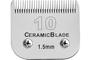 BESTBOMG Lames de Tondeuse pour Animaux de Compagnie compatibles avec Oster Tondeuse Animal, Compatible avec Wahl Tondeuse, Compatible avec Andis Tondeuse