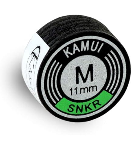 Punta De Taco Kamui Original Para Billar Snooker - 11mm (Tamaño Medio)