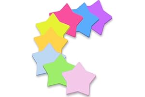 jatimdotin 240 Foglietti Adesivi, Blocchetti Memo Adesivi Colorati, 8 Colori Foglietti Adesivi per Contrassegnare ed Evidenziare Pagine, 70 x 70 mm