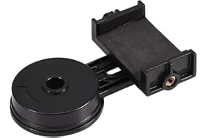 Universal Phone Mount Adapter, Binocular/Monocular/Telescope/Microscope/Spotting Scope, Dig Scoping Adapter Holder for iPhone, Samsung, and Other Mobile Phones, Default